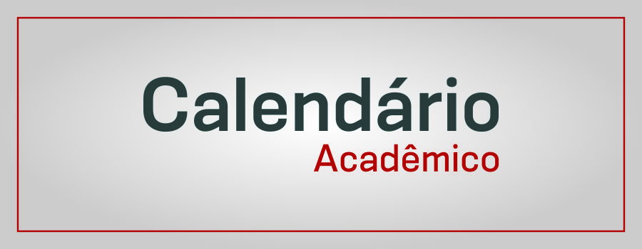 Novo Calendário Acadêmico