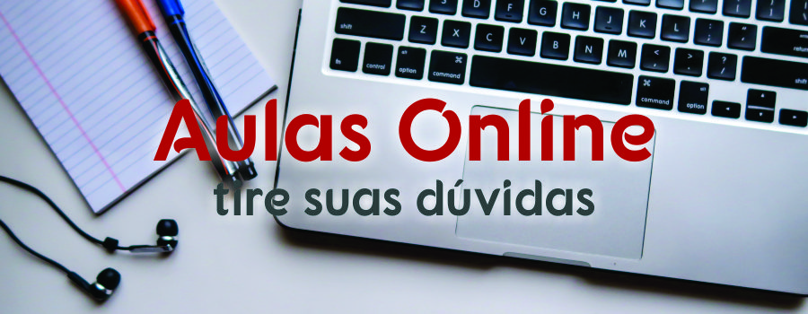 Canal de dúvidas para as aulas online