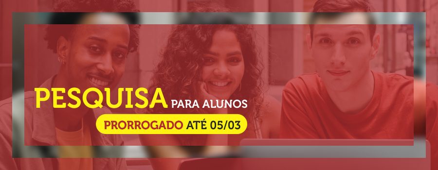 Prazo da pesquisa WebSai para alunos foi prorrogado