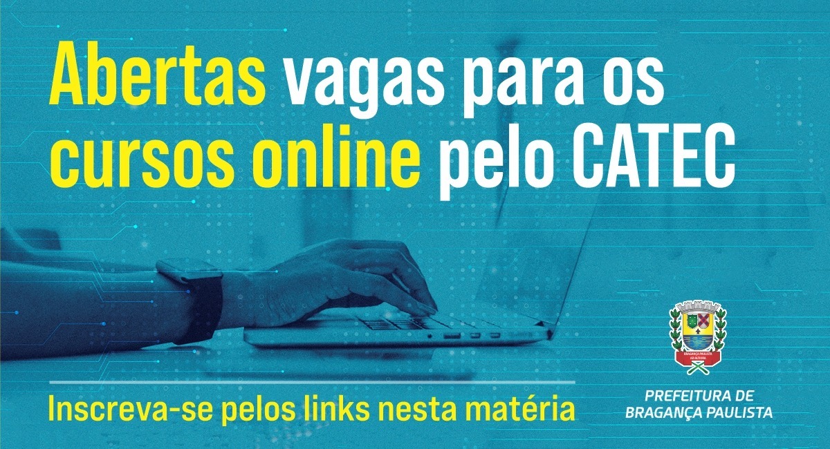 CATEC abre inscrições de cursos gratuito para crianças, jovens e adultos